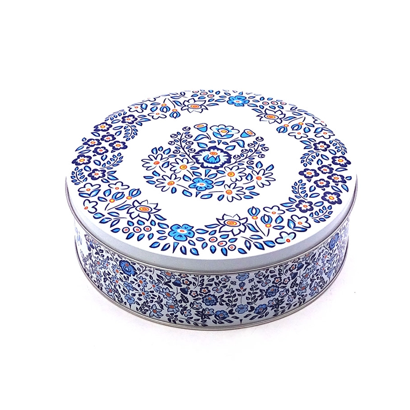 China round cookie tin box manufacturer