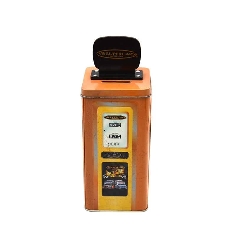 China Custom Piggy Bank Tin Box manufacturer