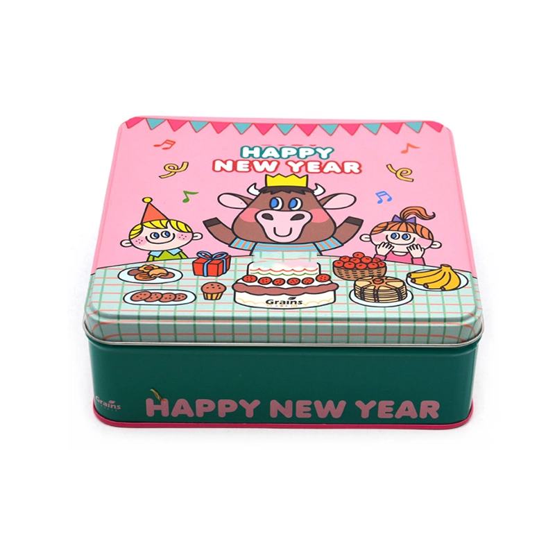 China New Year Gift Tin Box manufacturer