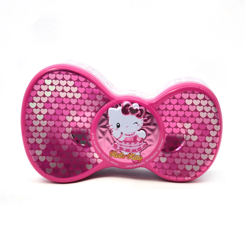 China OEM ODM Manufacture Custom Ribbon Shaped Tin Box For Candy Chocolate manufacturer