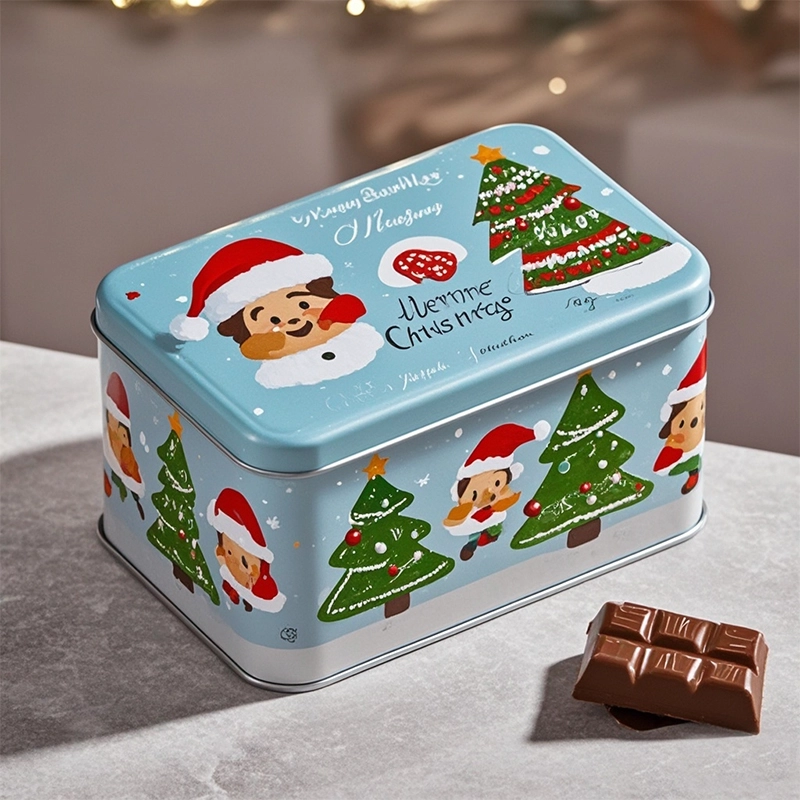 The Value of Custom Large Christmas Tin with Lid to Brands