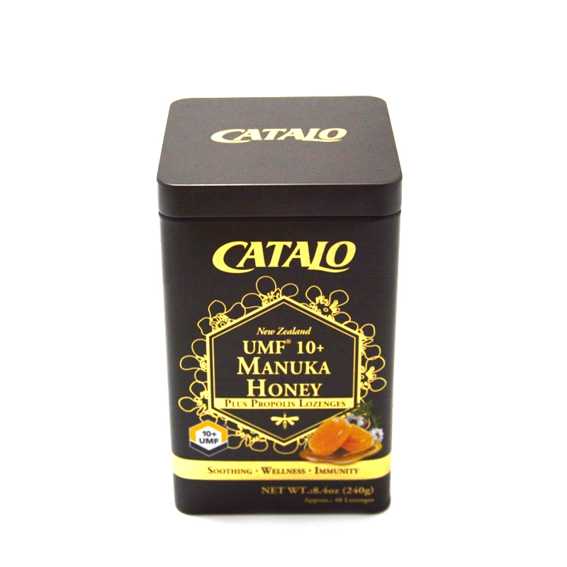 China Custom Square Food Grade Tin Container manufacturer