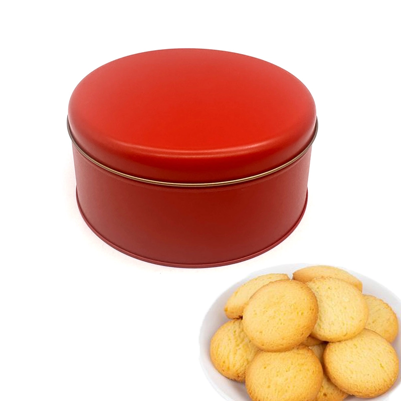Élevez votre marque de biscuits avec la collection d'étain circulaire premium de Shangzhi Mei
