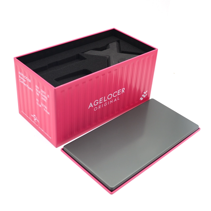 China Bespoke Rectangle Container Cookie Biscuit Metal Package Canister Gift Festival Tin Box With Inner Lid manufacturer