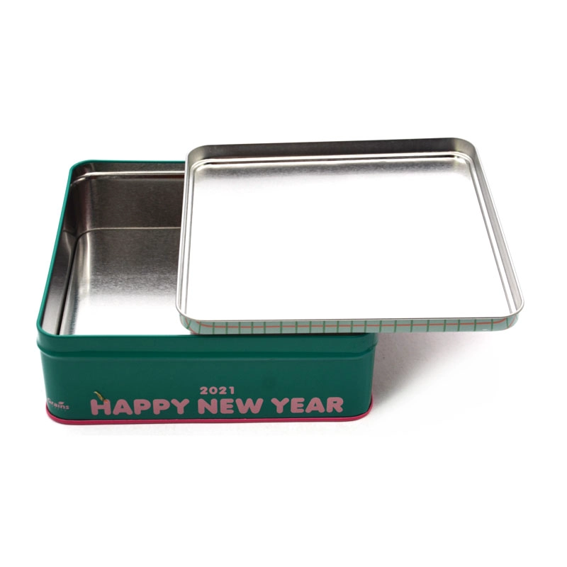 China Custom CMYK Cookie Tin Container Candy Metal Can Mobile Phone Accessories Tin Box Direct Factory - COPY - qwiduk Hersteller