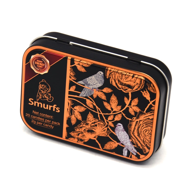 Китай Metal Tin Box for Cosmetic Candy Lip Balm Gummy Perfume Cologne Jewerly Tea Cookie Cake Storage 98x68x32MM - COPY - wup0b4 производителя