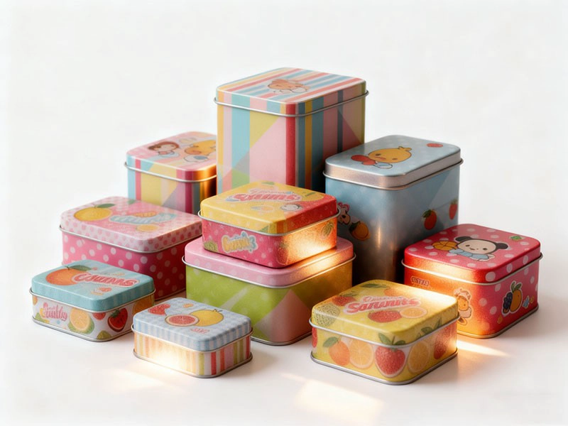 Venta al por mayor de envases de cajas de hojalata en China: aptos para uso alimentario y totalmente personalizables