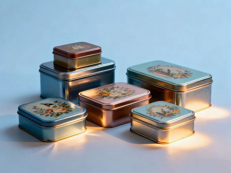 Cajas de lata de chocolate personalizadas que añaden lujo a cada bocado