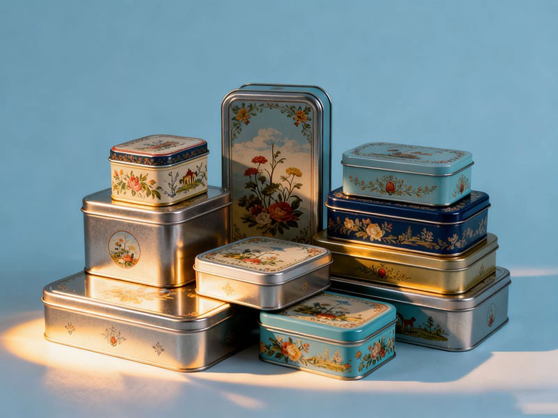 Latas de galletas personalizadas de alta calidad para soluciones globales de envasado de alimentos