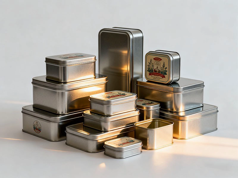 Cajas de hojalata de regalo personalizadas de lujo: diseñadas para impresionar y proteger
