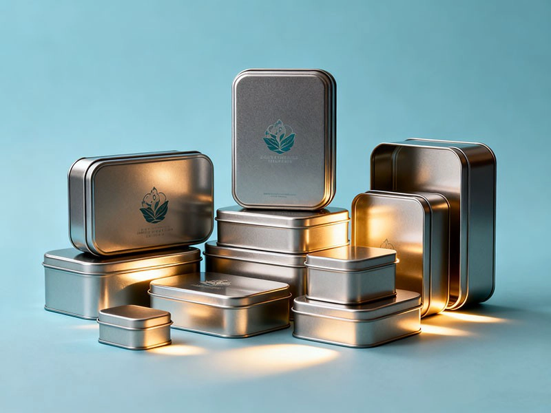 Cajas de lata de belleza personalizadas: perfectas para marcas de cosméticos boutique