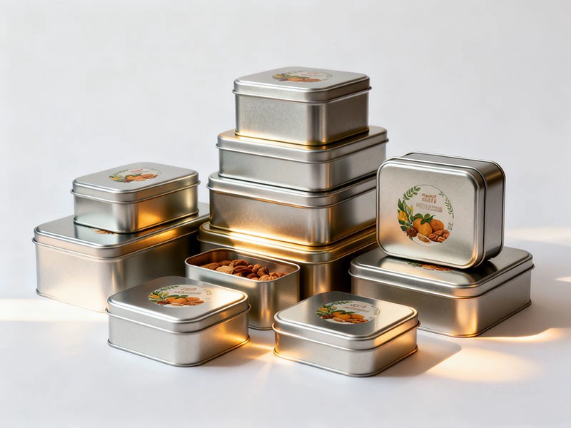 Cajas de lápices de hojalata personalizadas para regalo y uso promocional