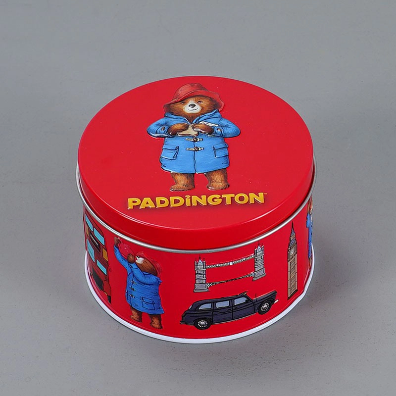 China Customized Wholesale Round Candy Tin Boxes manufacturer