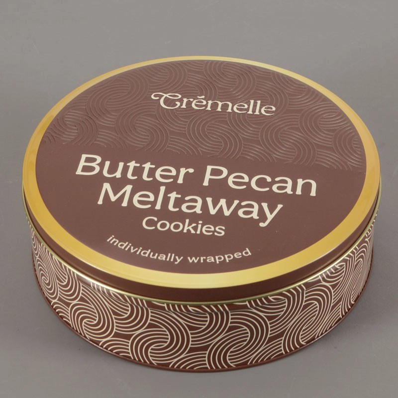 Custom Size Cookie Tins Designed for Retail and Gift Markets