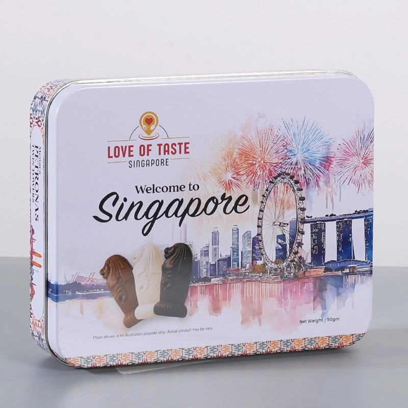 Coffrets cadeaux en étain personnalisés pour la vente au détail internationale