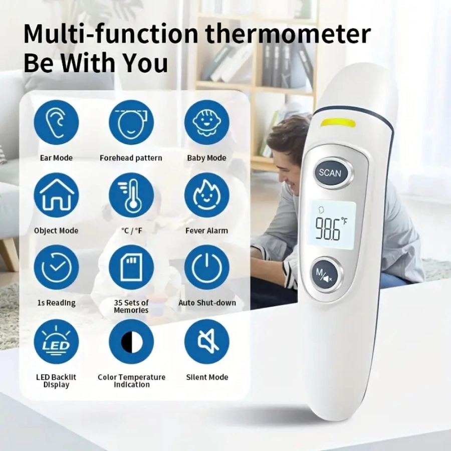 Mini Innenhaus -Haushaltsthermometer LCD Digitalem Temperaturraum Hygrometer Luftfeuchtigkeitsmesser Innenthermometer