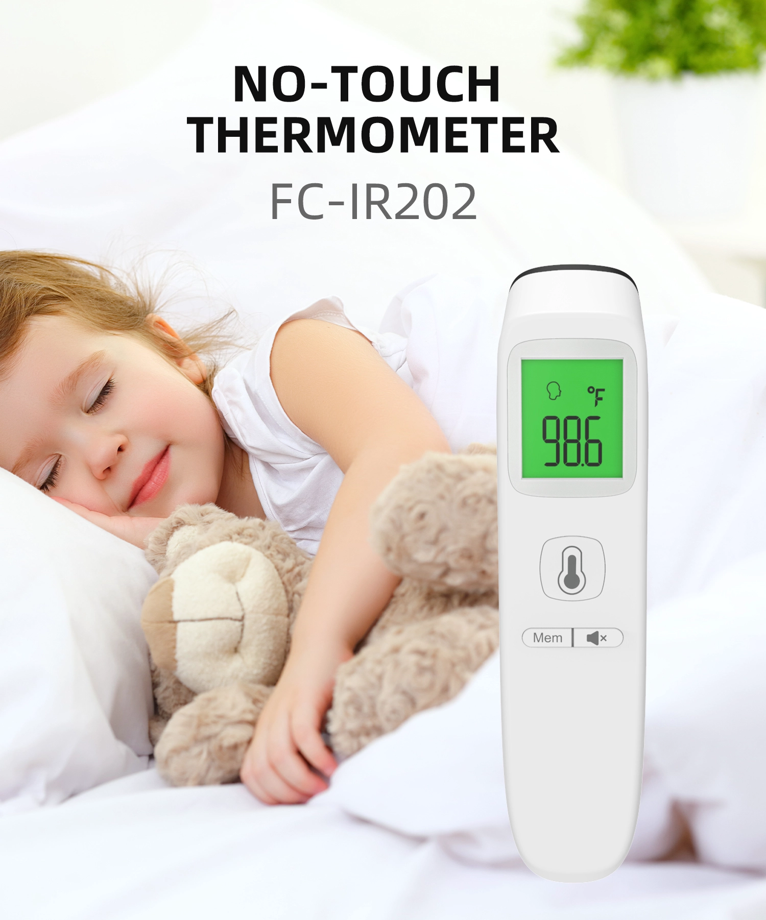 Forehead Thermometer Suppliers, Forehead Thermometer Factory, China Forehead Thermometer Manufacturer, FC-IR202