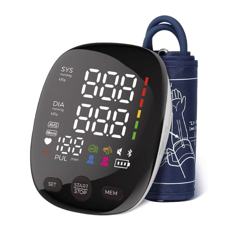 China Free Sample Professional Smart High Quality BP Monitor Arm Type manufacturer