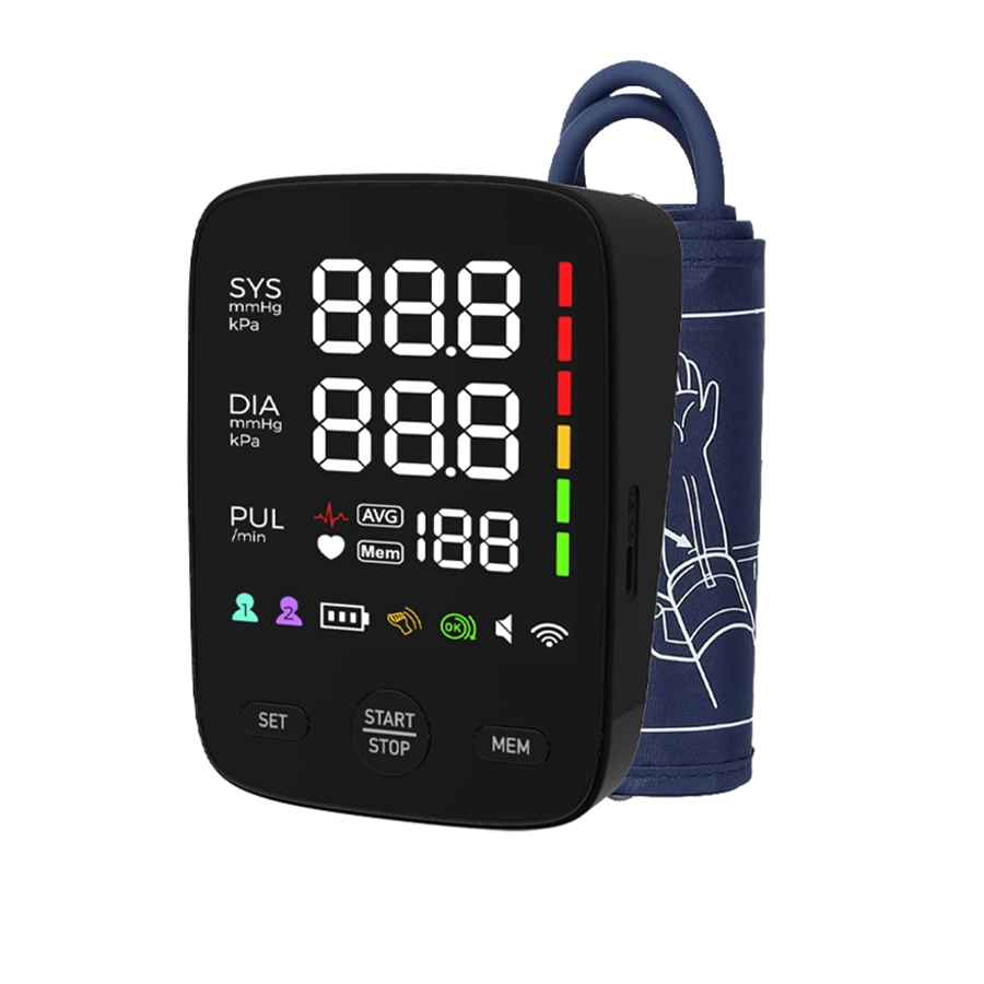 Bester ober Arm Electronic Blood Druckmesser Name online für Hausgebrauch Lieferanten