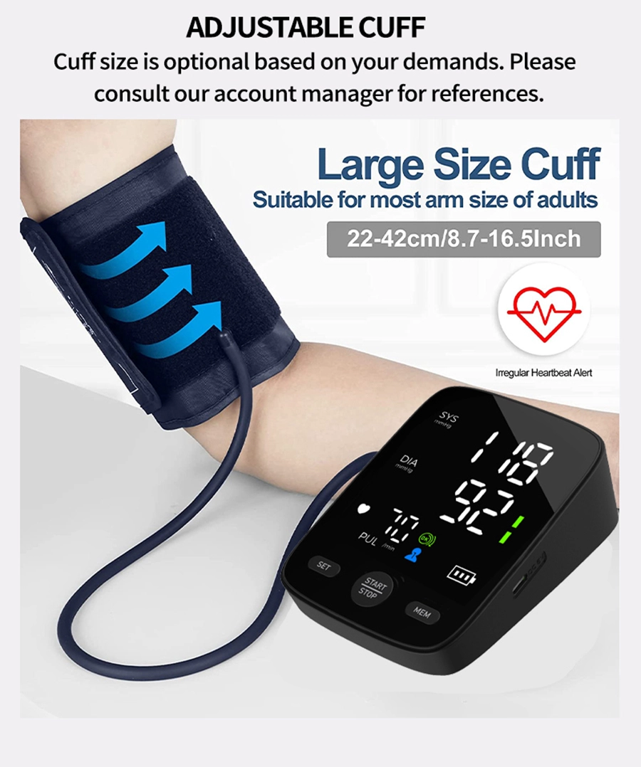 Bester ober Arm Electronic Blood Druckmesser Name online für Hausgebrauch Lieferanten