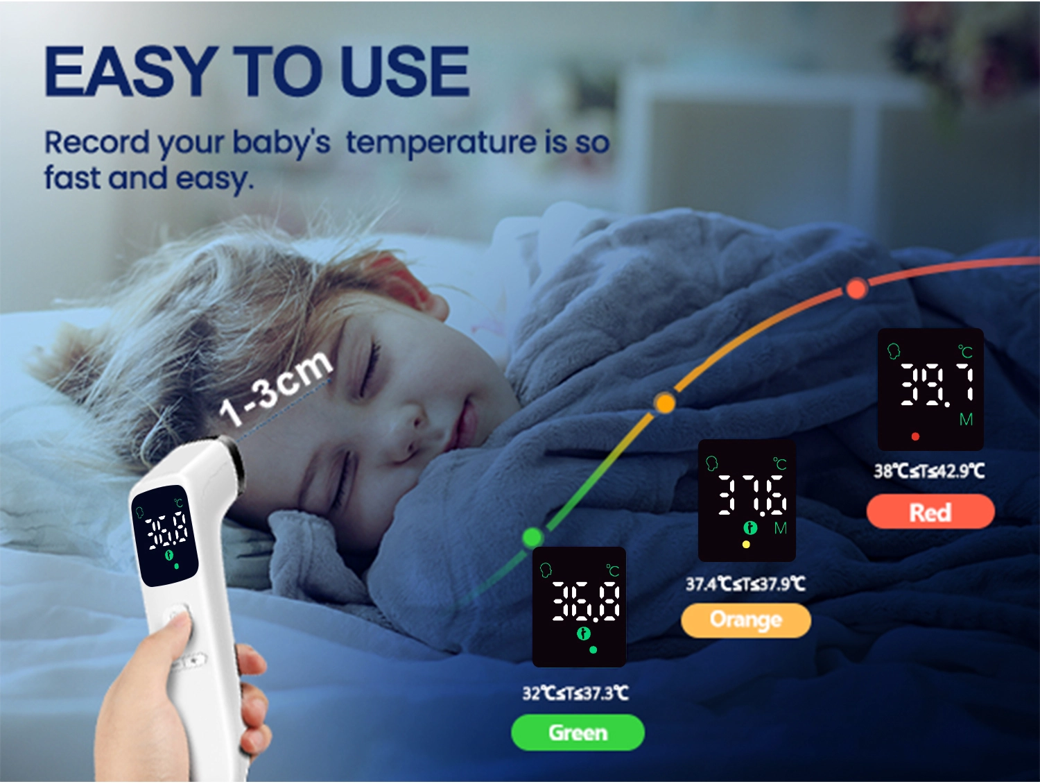 Household Medical Devices Factory, Termometro Digital Infrared Thermometer, Baby Forehead Thermometers Supplier, China Forehead Thermometers Supplier