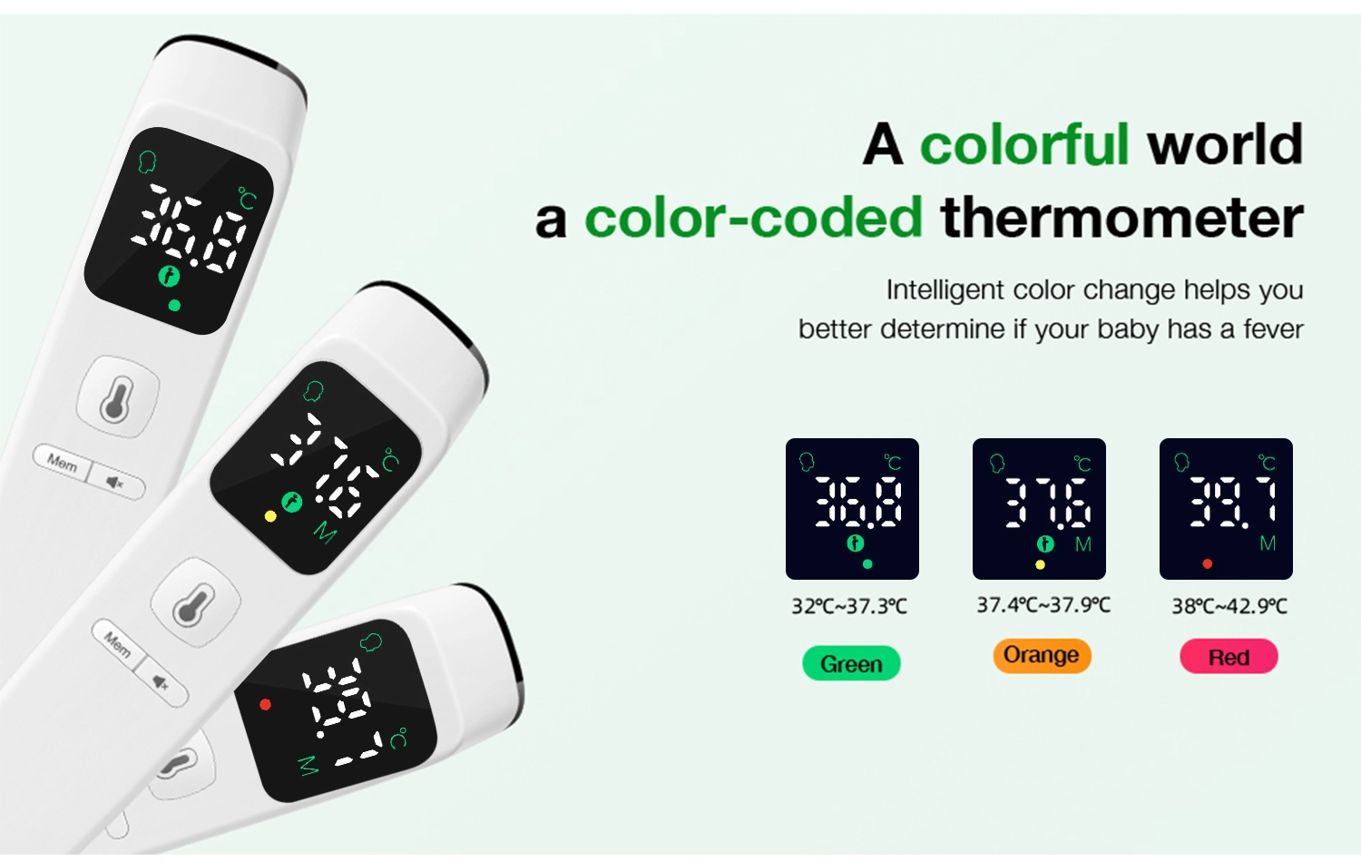 Household Medical Devices Factory, Termometro Digital Infrared Thermometer, Baby Forehead Thermometers Supplier, China Forehead Thermometers Supplier