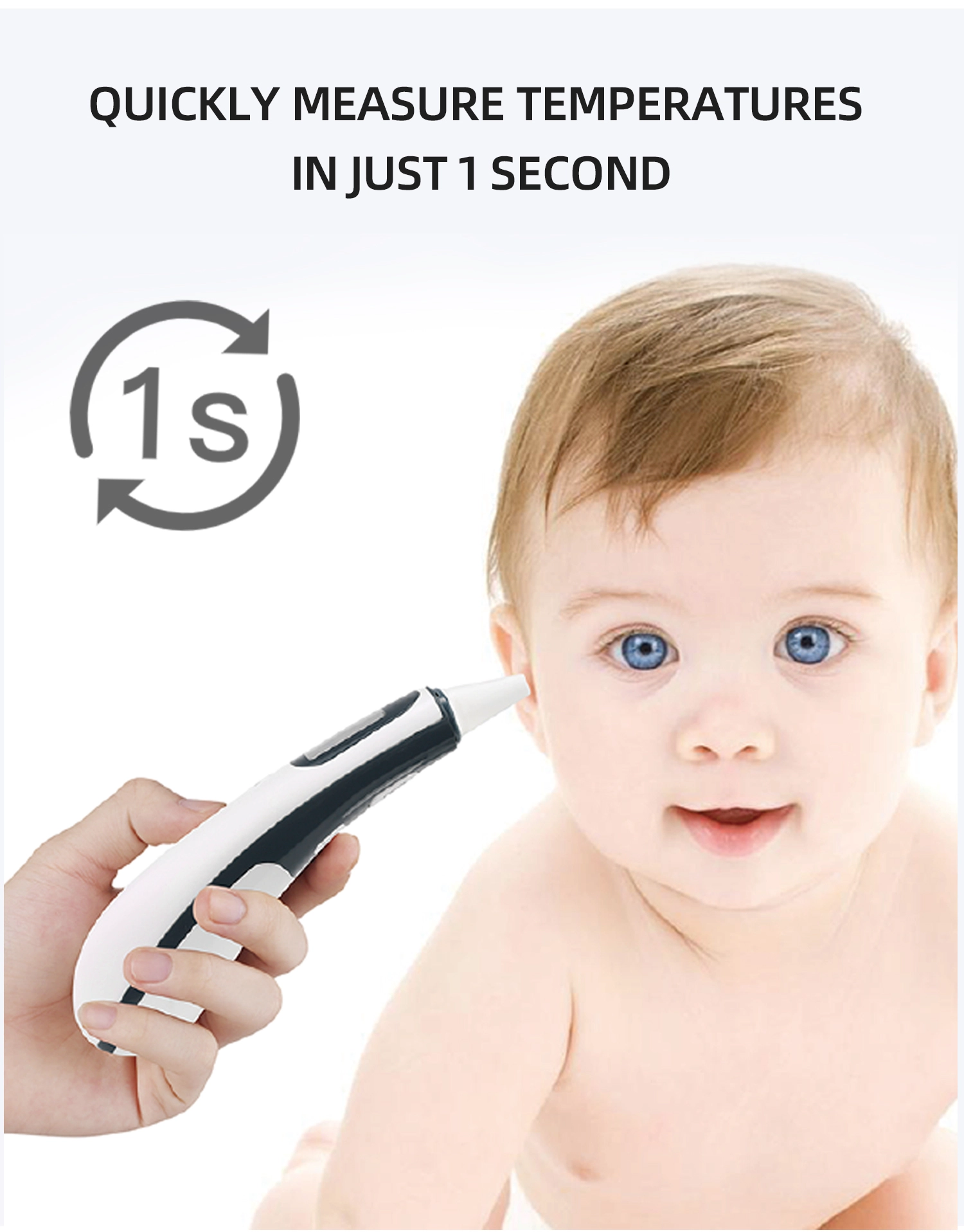 New Design Body Fever Infrared Ear Forehead Thermometer