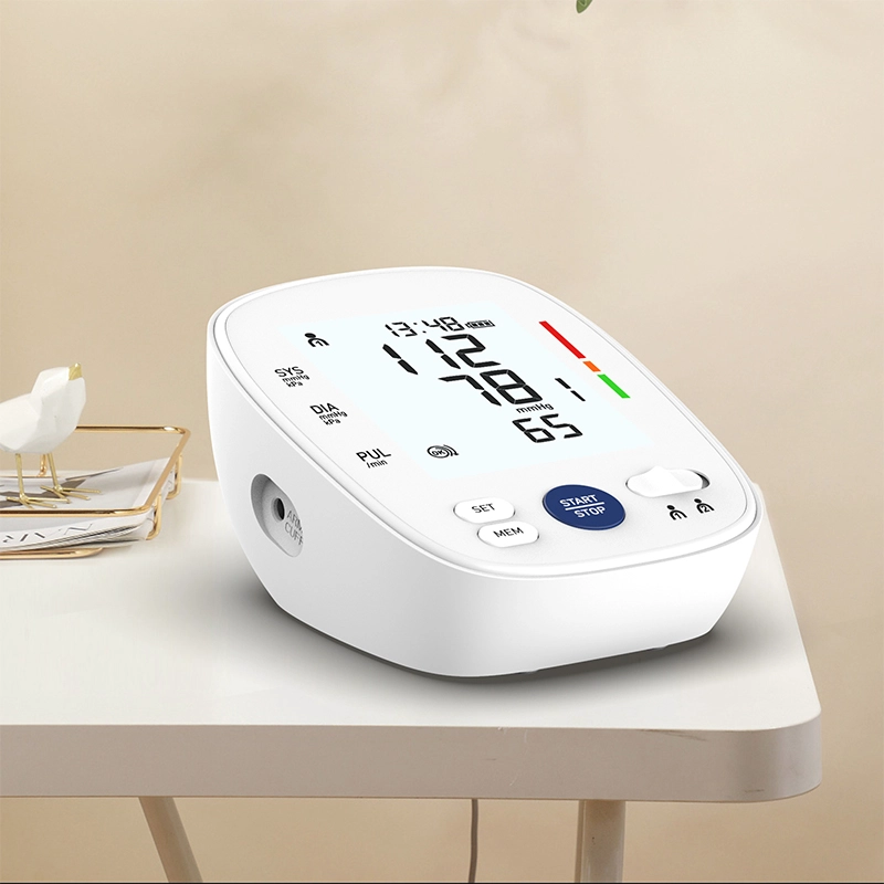 Fábrica de dispositivos de presión arterial automática de la parte superior del hogar del hogar