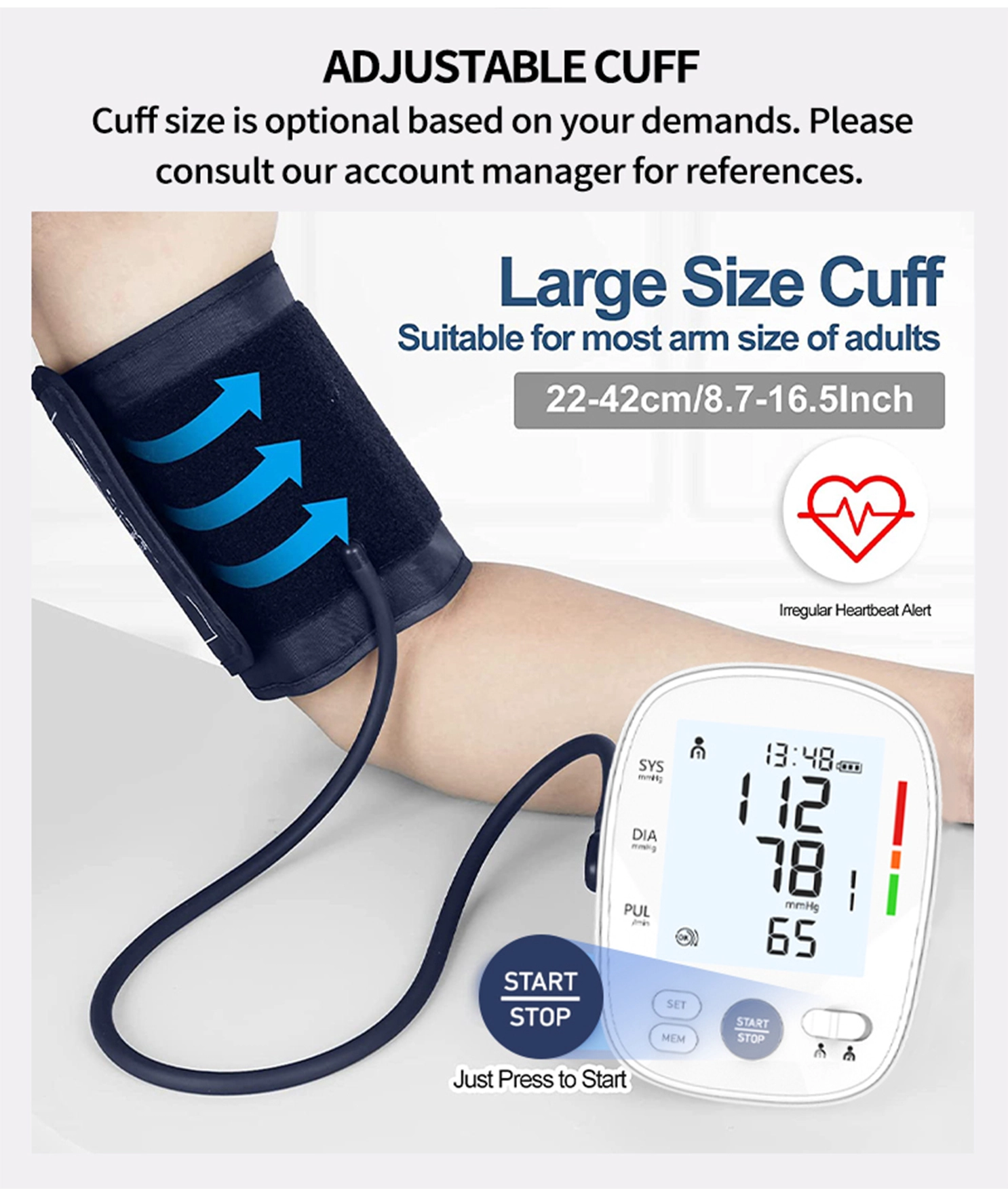 Blood Pressure Device Factory,Upper Arm Automatic Blood Pressure Device, China Blood Pressure Device Supplier