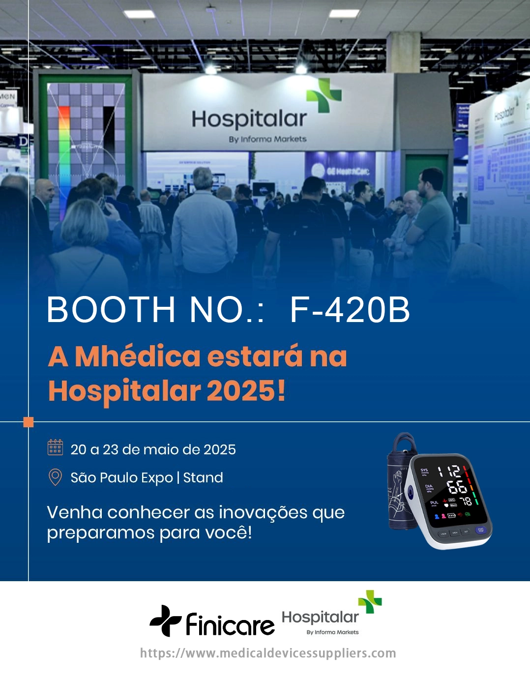 Besuchen Sie uns im Hospitalar 2025- Innovative Home Medical Solutions aus China entdecken