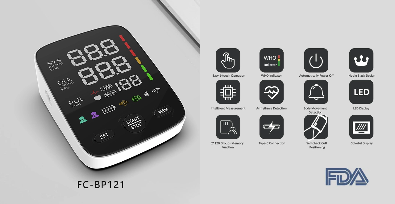FDA approved blood pressure monitors,FDA approved bp monitors