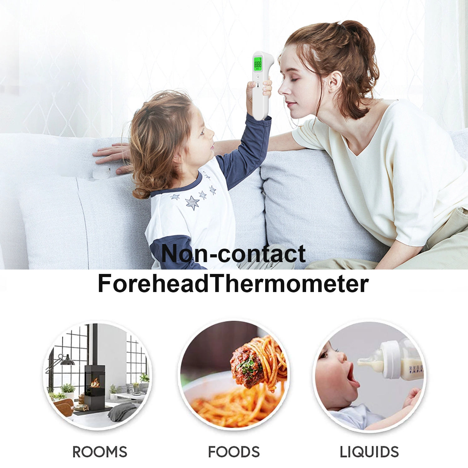 China Forehead Thermometer Factory, China Non Contact Thermometer Factory, Non Contact Thermometer Manufacturer, FC-IR213