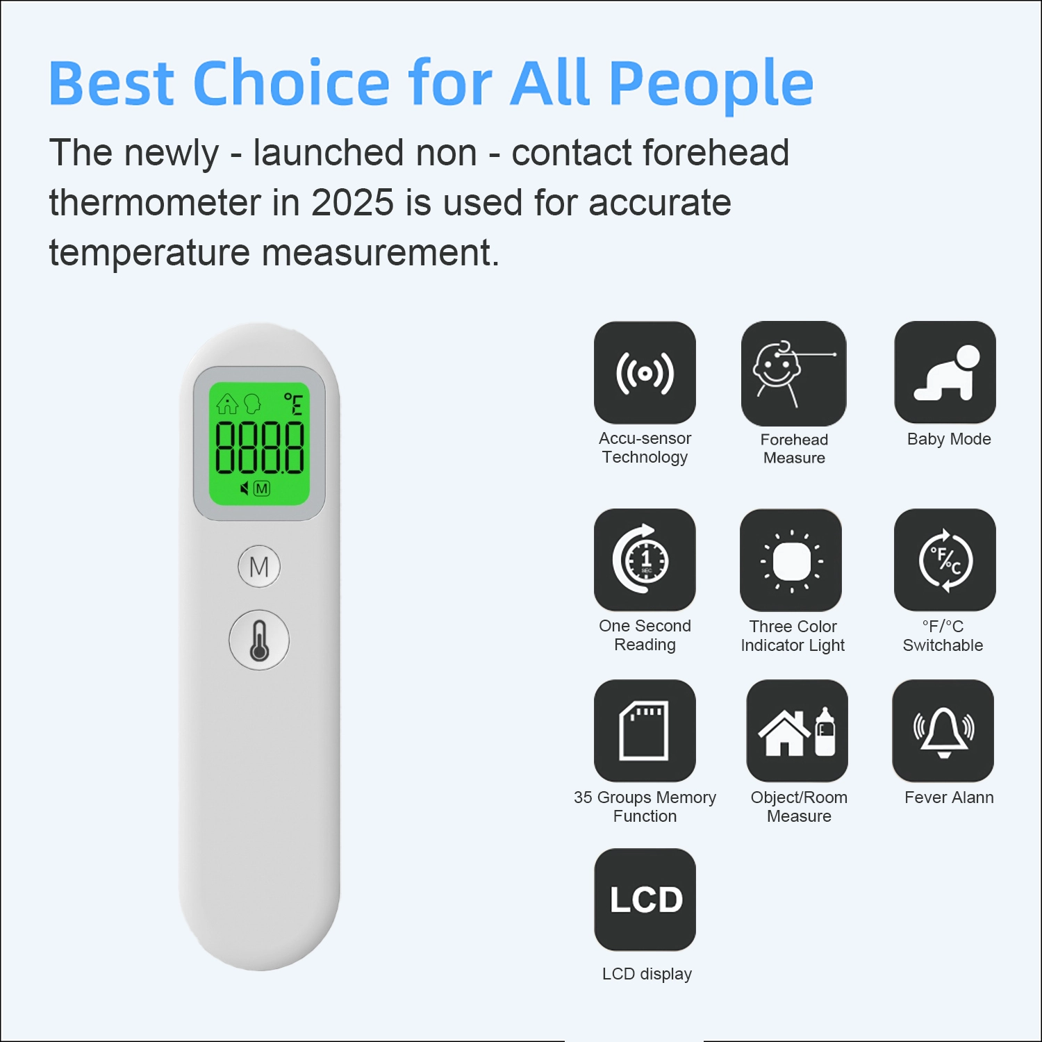 China Forehead Thermometer Factory, China Non Contact Thermometer Factory, Non Contact Thermometer Manufacturer, FC-IR213