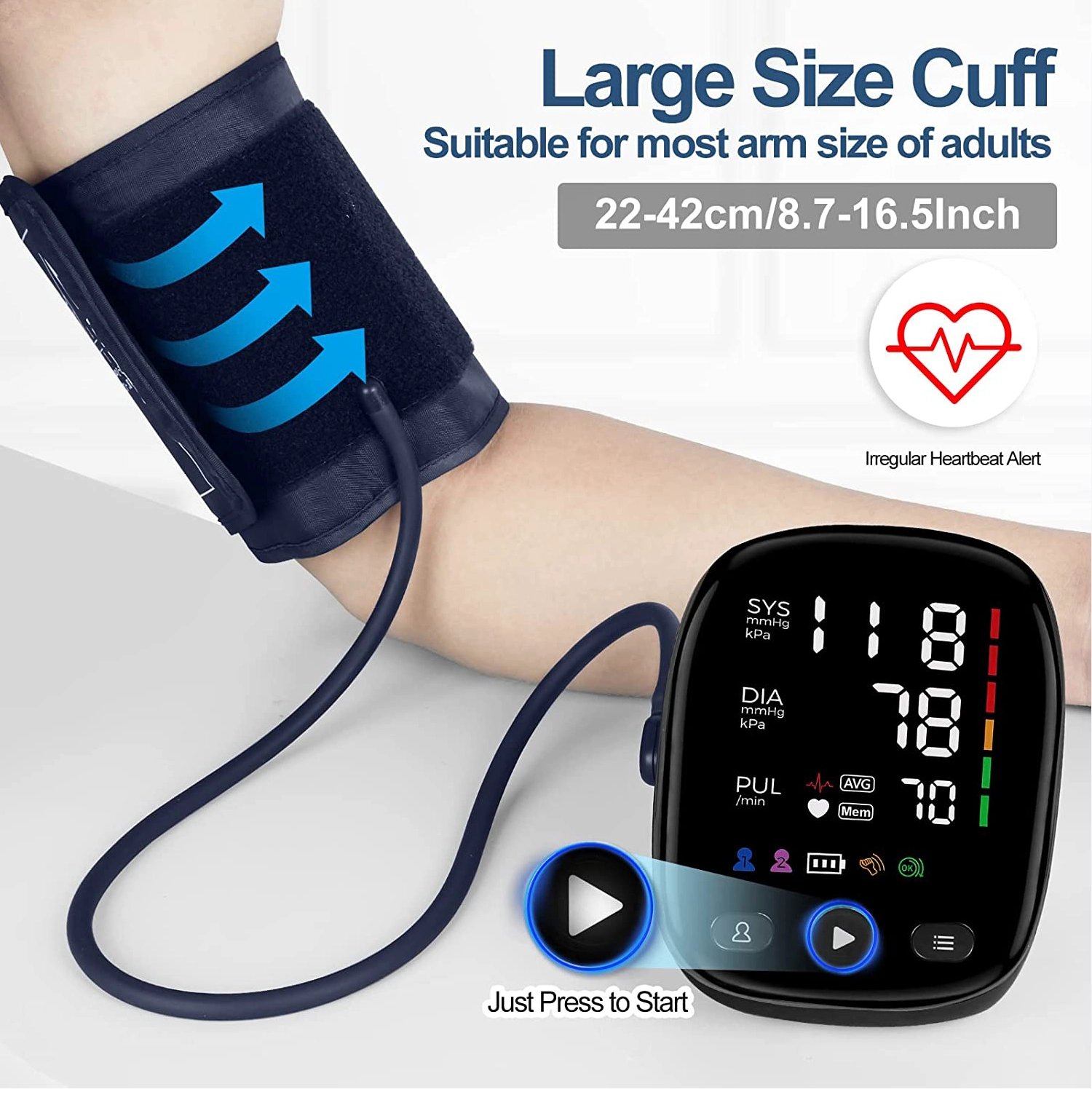 China Arm type Blood Pressure Monitor, Blood Pressure Monitor Factory, Wholesale Automatic BP Monitor, Blood Pressure Monitor For Home, Upper Arm Type Blood Pressure Monitor Factory, Blood Pressure Monitor Manufacturer, Blood Pressure Monitor For Home Use
