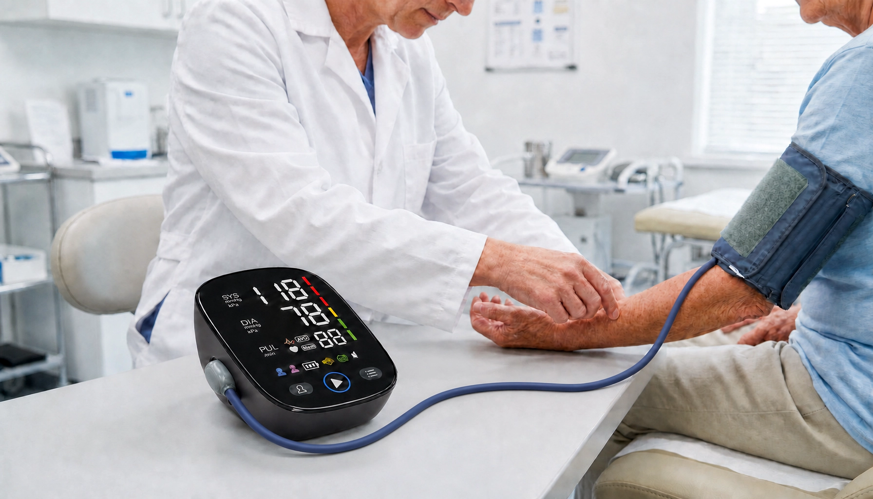 Clinical Blood Pressure Monitor for Doctors: Accuracy Standards, Validation Protocols, and Selection Guide
