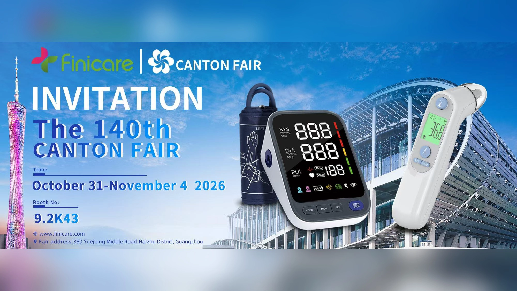 ¡Finicare te invita a la 140ª Feria de Cantón!