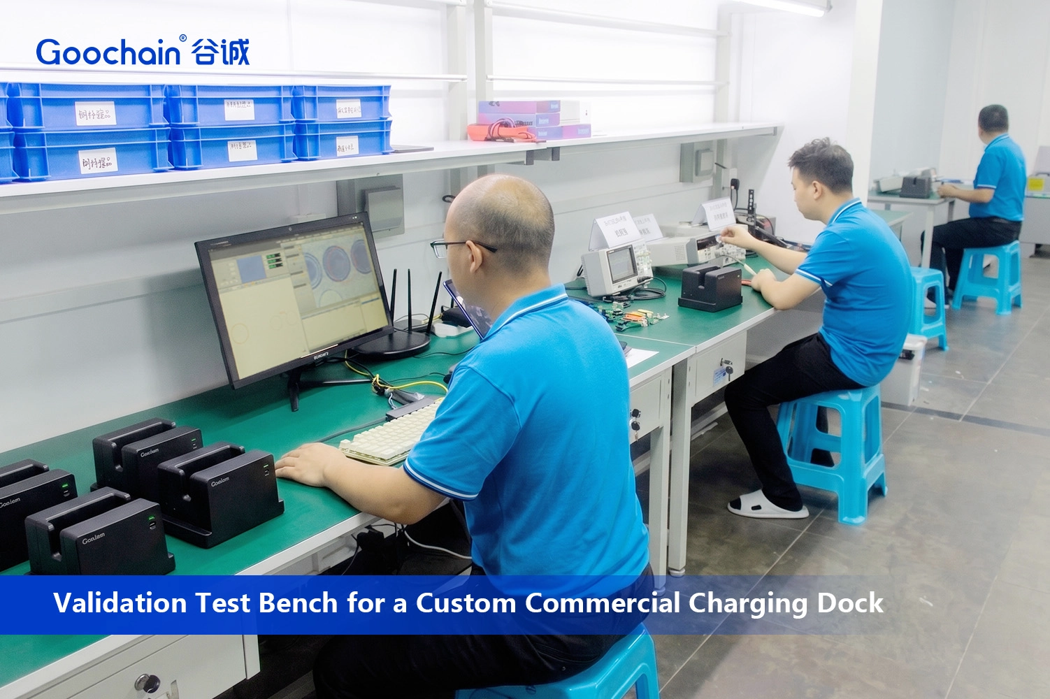 Validation Tests for a Custom Commercial Charging Dock
