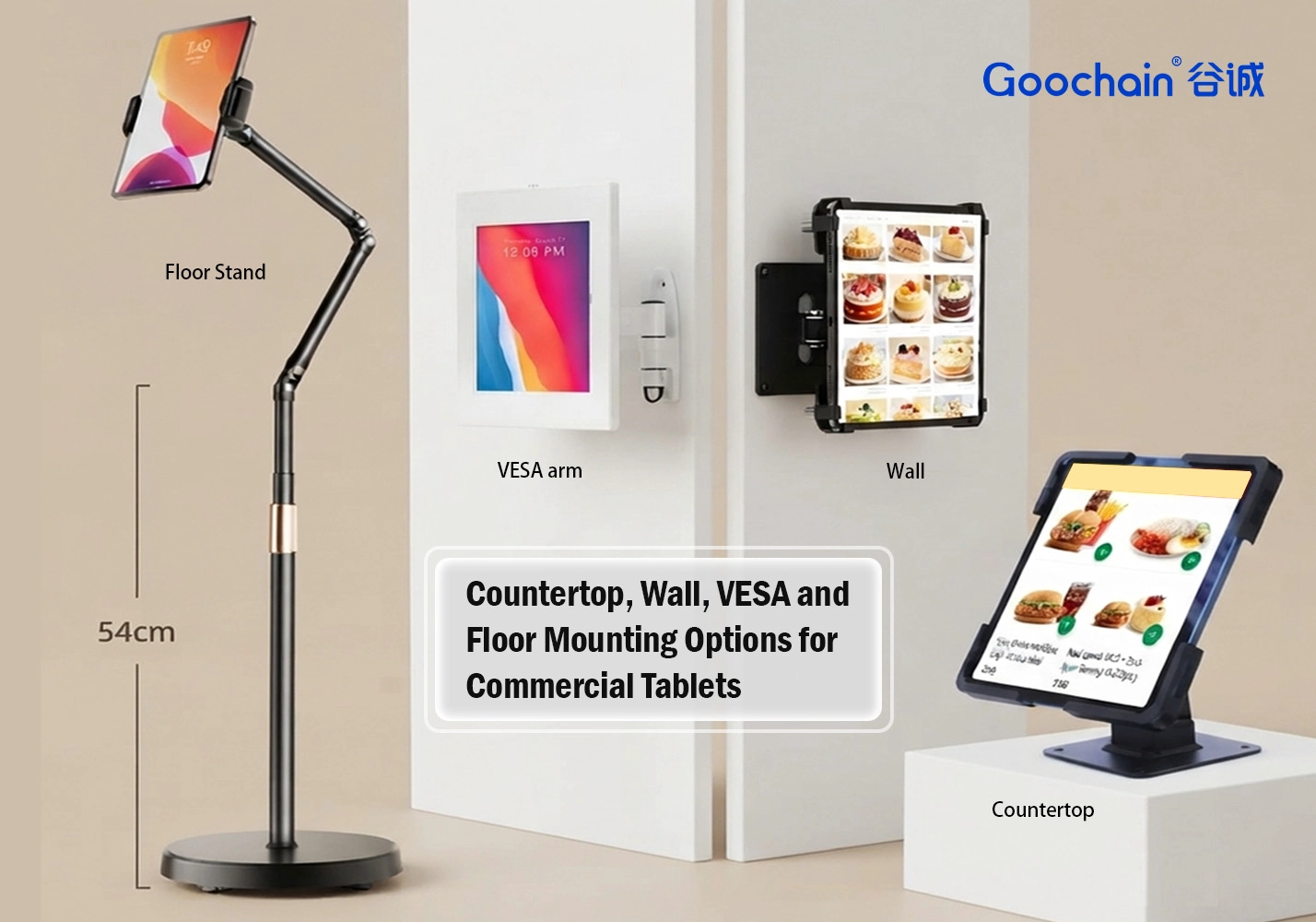 Countertop, Wall, VESA or Floor Mount: Matching a Tablet to the Installation