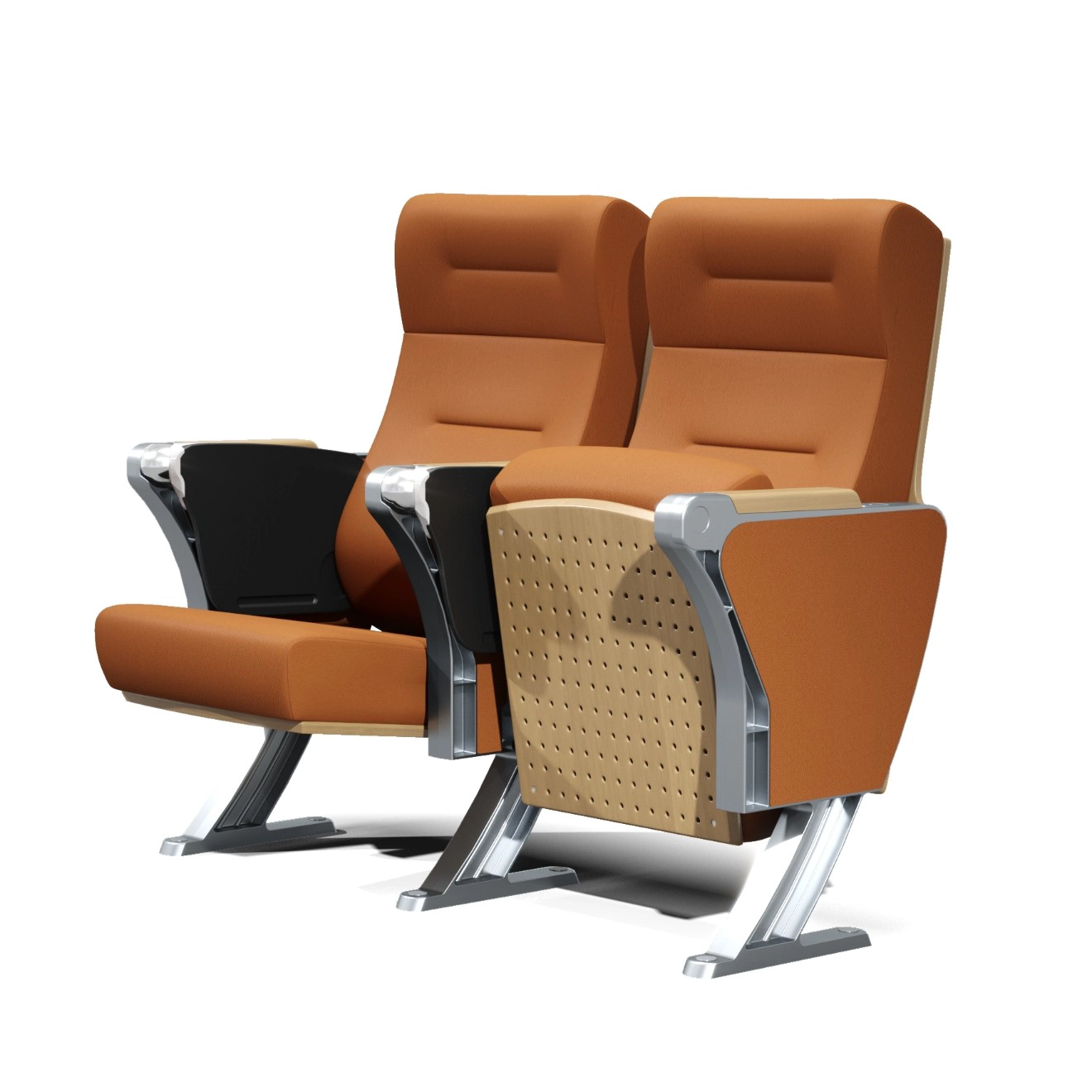 China Auditorium chair manufacturer china LA-5109 Thick-backed cotton manufacturer