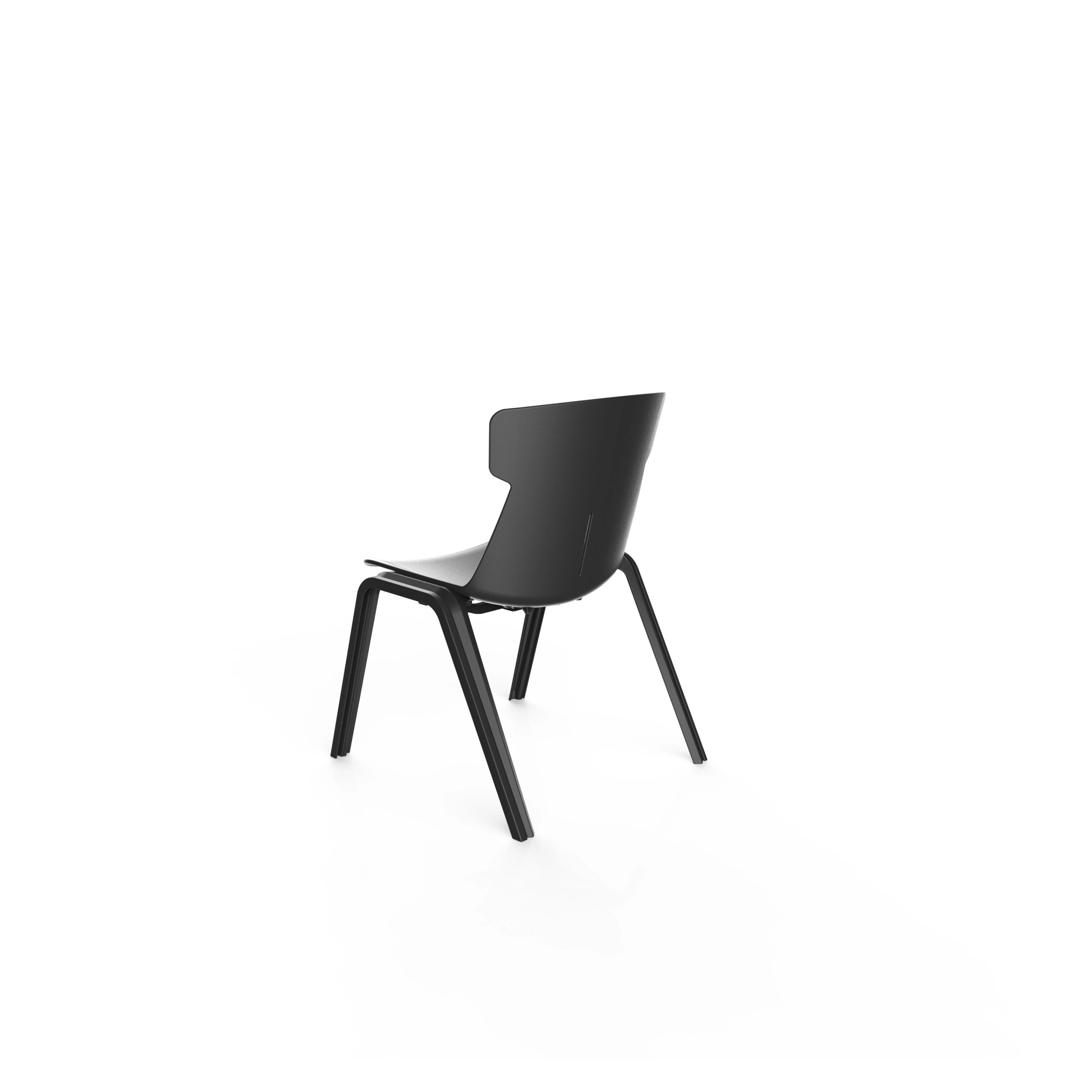colorful School plastic chair supplier China - LP-2003 - 2202 - D