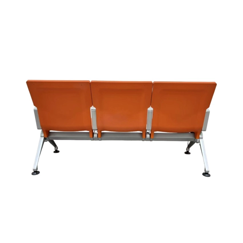 Asiento de aeropuerto duradero de 3 plazas inyectado PU cómodo LS-S08