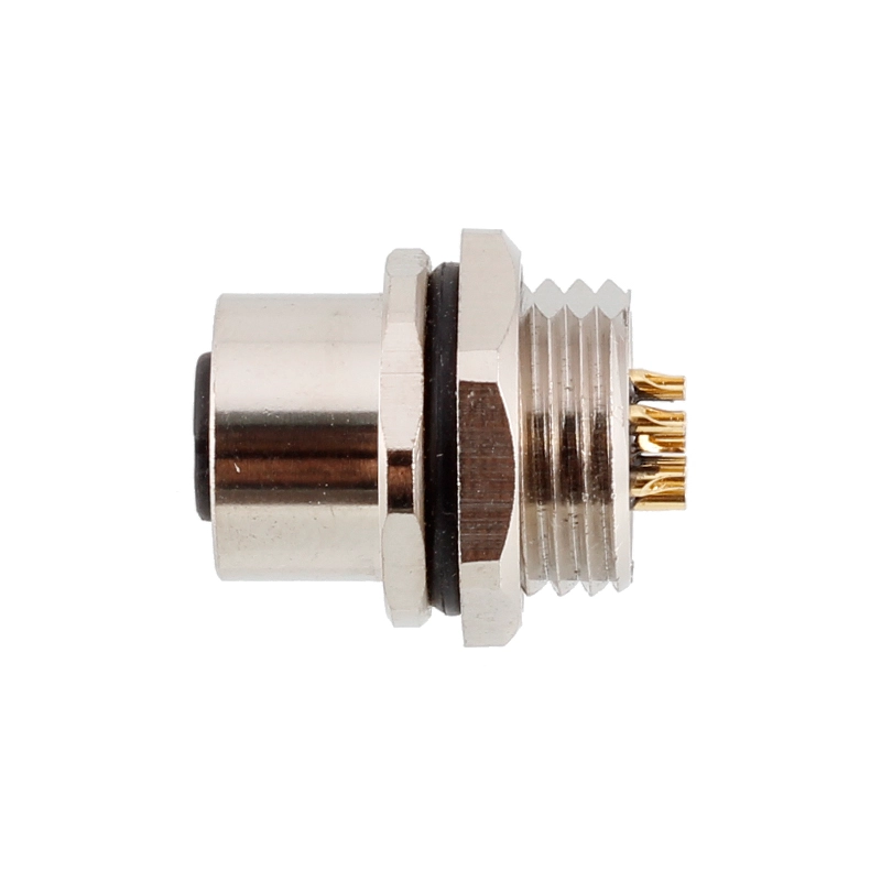 M12 Feminino Feminino 3 4 5 6 8 12 17 PIN SOCKET