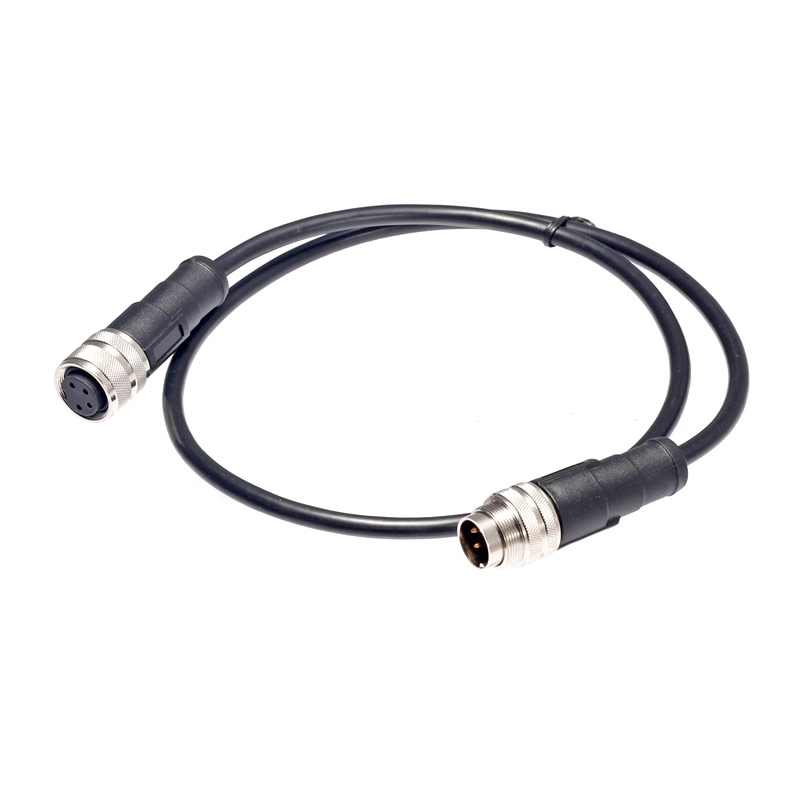 M16 2 3 4 5 6 7 8 12 14 19 24 pin male to female cable