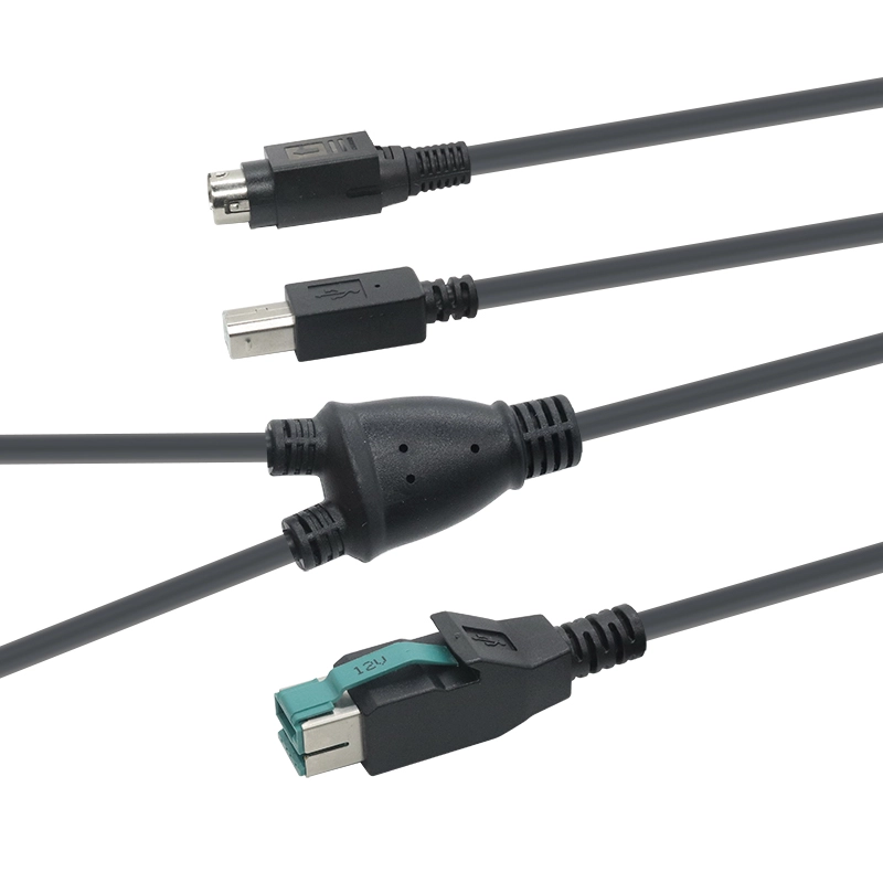 Y splitter Power usb cable for printer