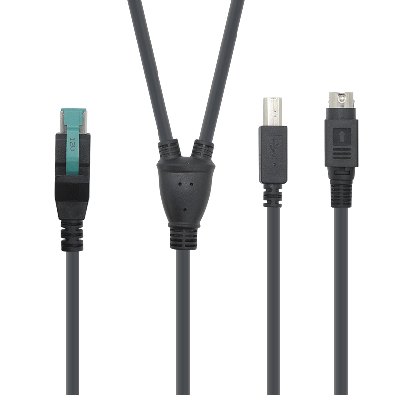 Y splitter Power usb cable for printer