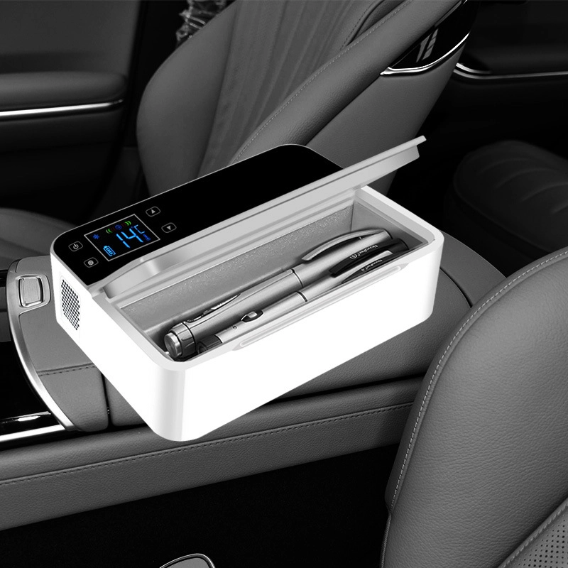 Estuche de viaje refrigerado termoeléctrico para refrigerador de insulina