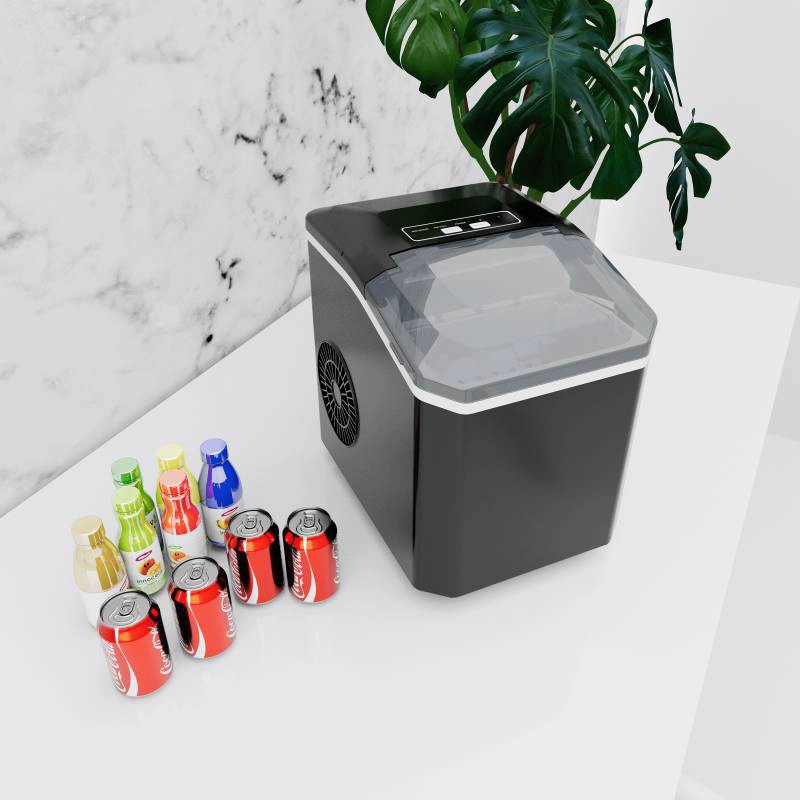 Countertop Ice Maker with Soft Chewable Pellet Ice