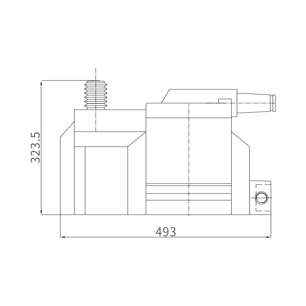 JSZW-10RF Three-phases Five-poles Voltage Transformer for RMU