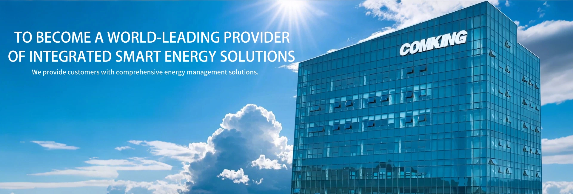 TO BECOME A WORLD-LEADING PROVIDER OF INTEGRATED SMART ENERGY SOLUTIONS