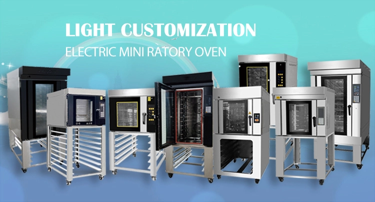 Personnalisation de la lumière: mini four à convection rotative à l'air chaud
